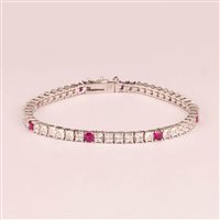 Bracciale Ultima Edizione Donna in Argento BAO1404.ROSSO